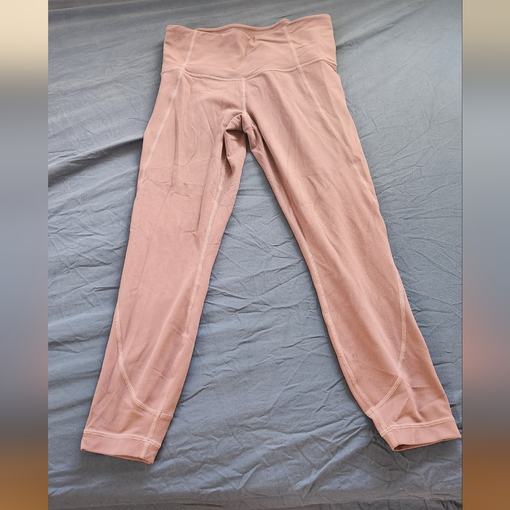 Athleta Soft Pink Yoga Leggings